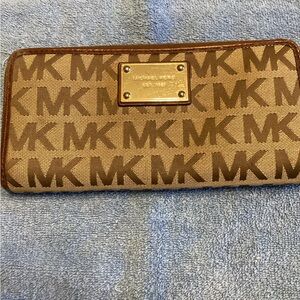 Michael Kors Brown Logo Wallet